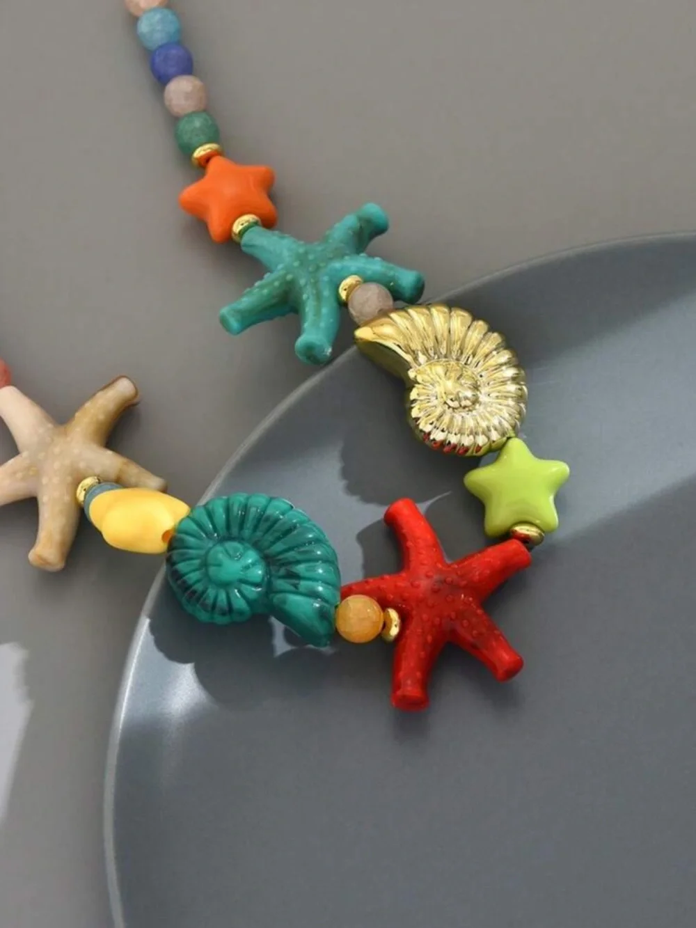 Starfish necklace N2133 - Picture 4 of 9
